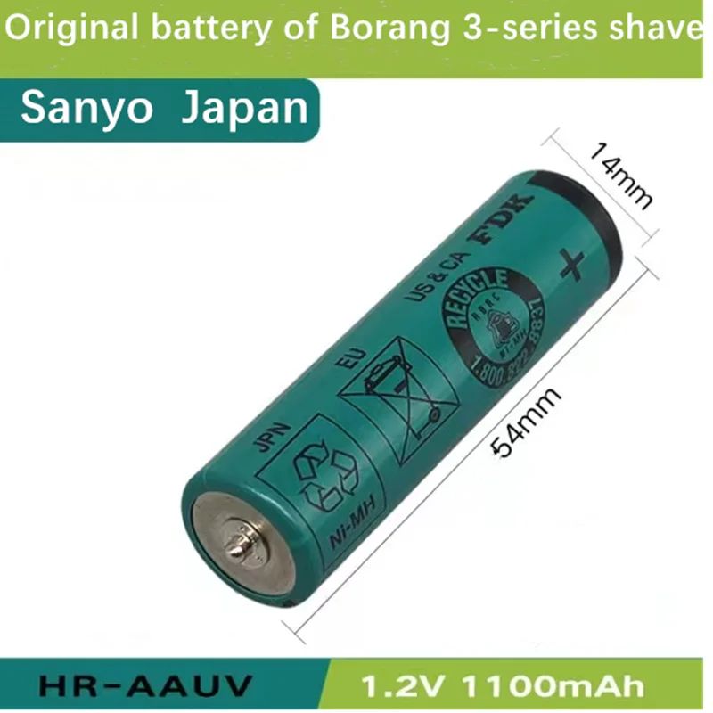Braun-batería recargable para máquina de afeitar, Pila de 150S-1, 320S-4, 380S-4, 390CC-4, 350CC-4, 330, 1,2 V, Ni-MH para FDK