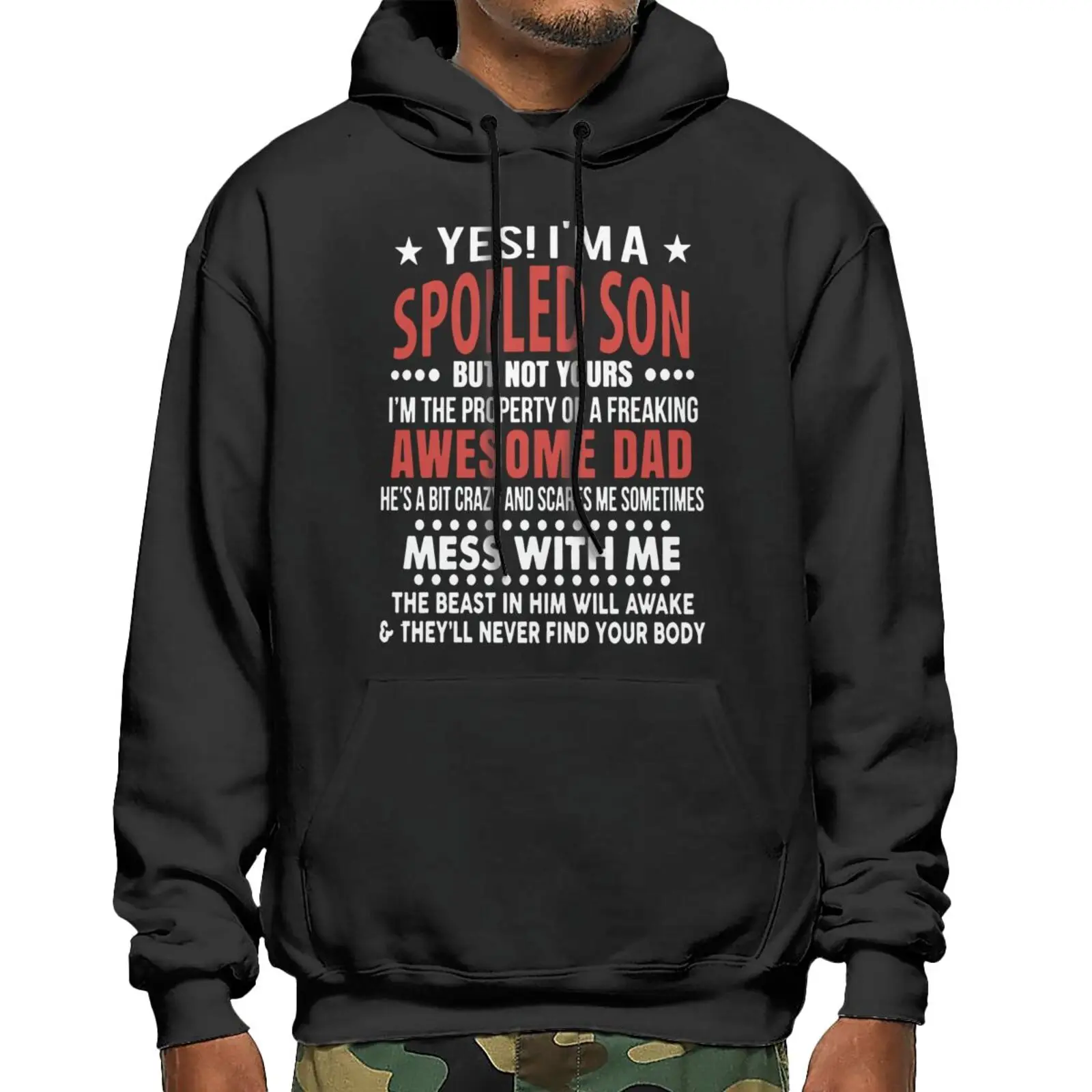 

Im A Spoiled Son From Awesome Sweatshirts Hoodies Hooded Sweatshirts Anime Cosplay Female Sweatshirt Hoody Sweetshirts For Men