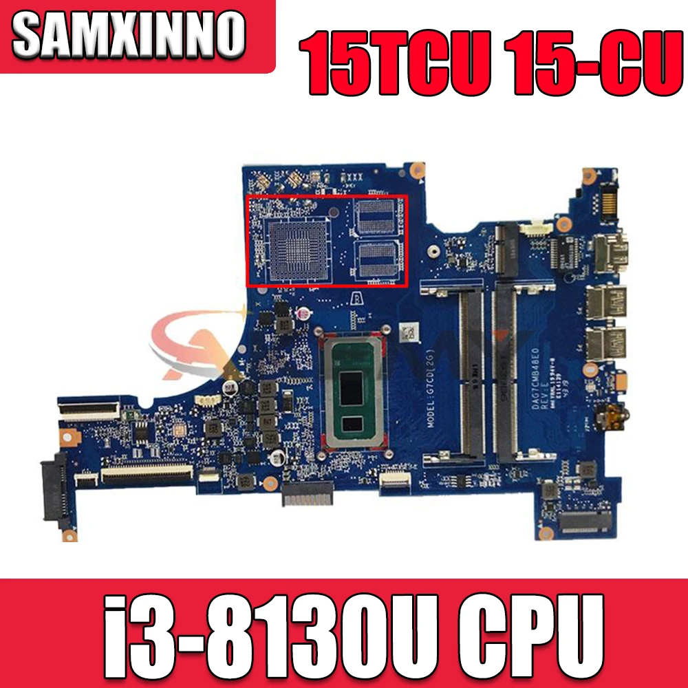 

For HP OMEN 15TCU 15-CU 15-U Laptop Motherboard DAG7CMB48E0 i3-8130U CPU 100% test