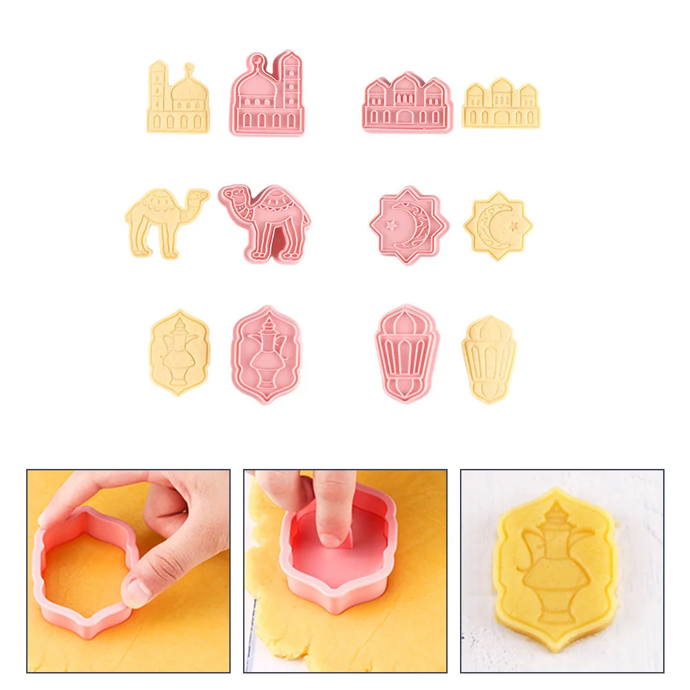 

Eid Mubarak Cake Fruitcake Cookies Biscuit Cake Silicone Gummy Molds Biscuit Mold Cutting Machine Cookie Cut Out