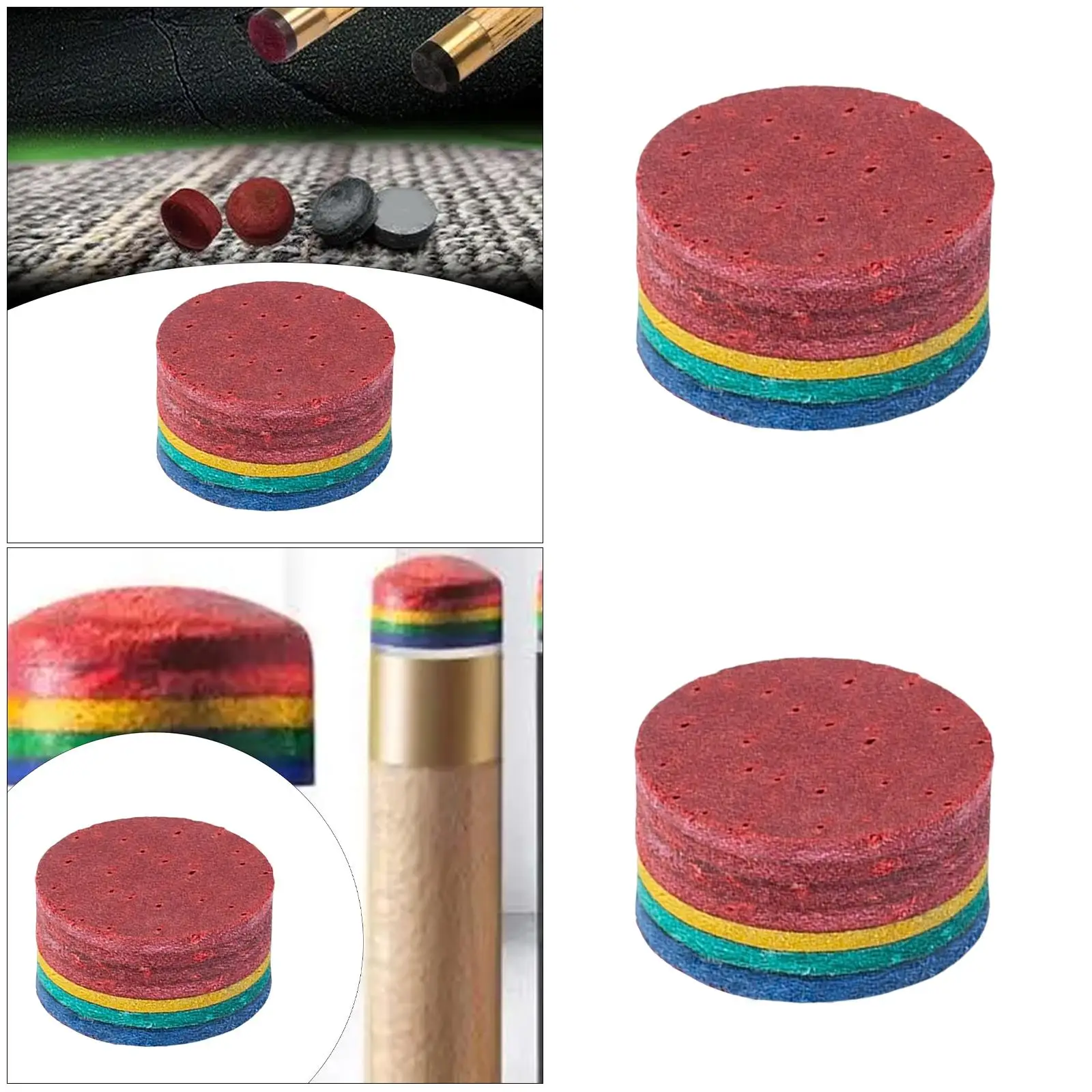 Бильярдный наконечник для кия многоцветные инструменты ремонта портативные