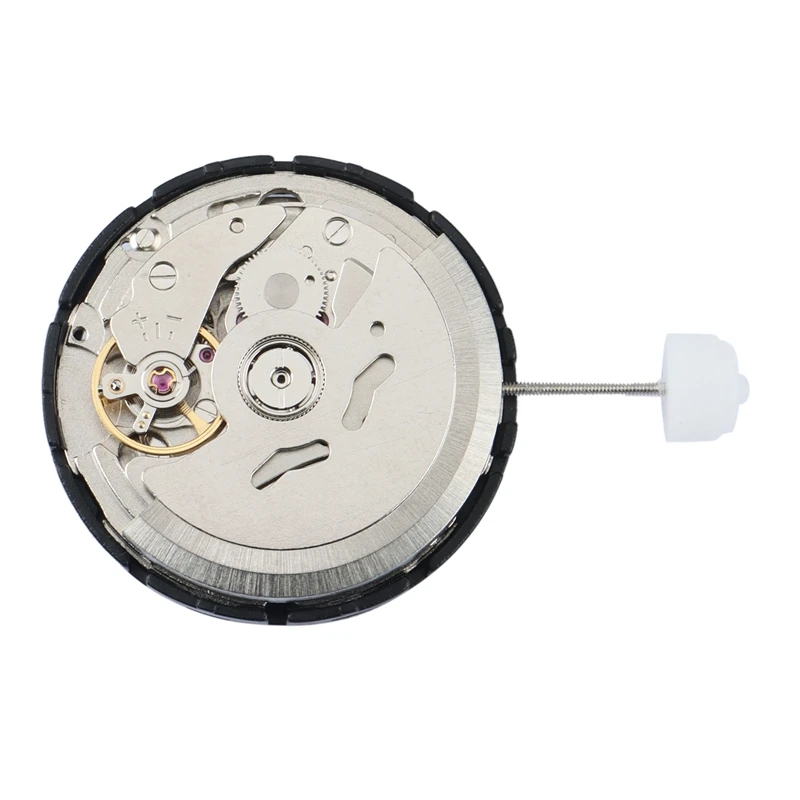 NH36 Accuracy Automatic Watch Movement Black/White Date Day Wheel Wristwatch Replacement For Seiko NH36 Movement