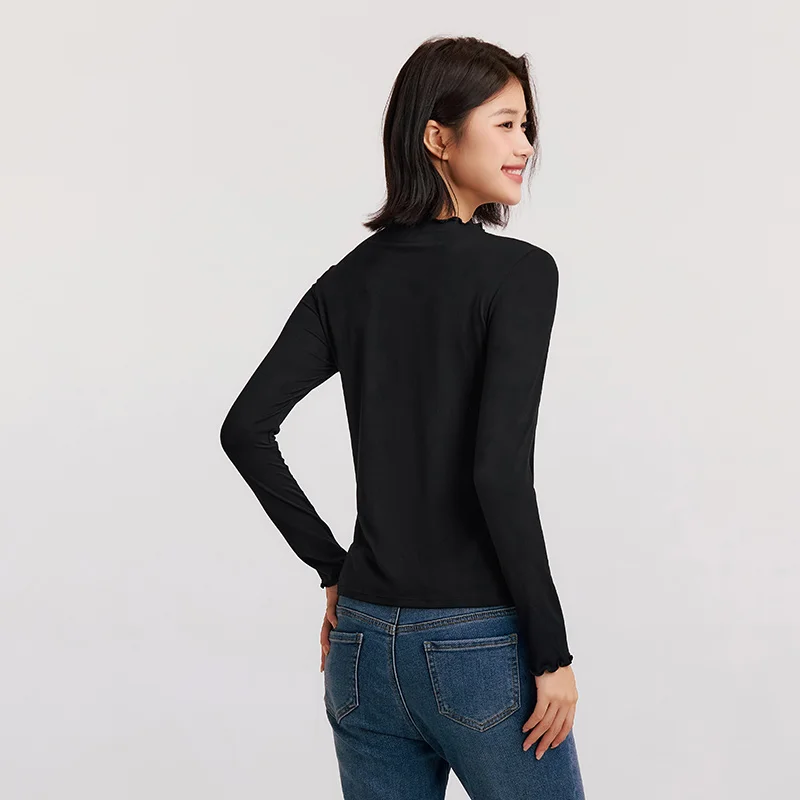 Нижнее белье женское бактериостатическое однотонное облегающее с оборками