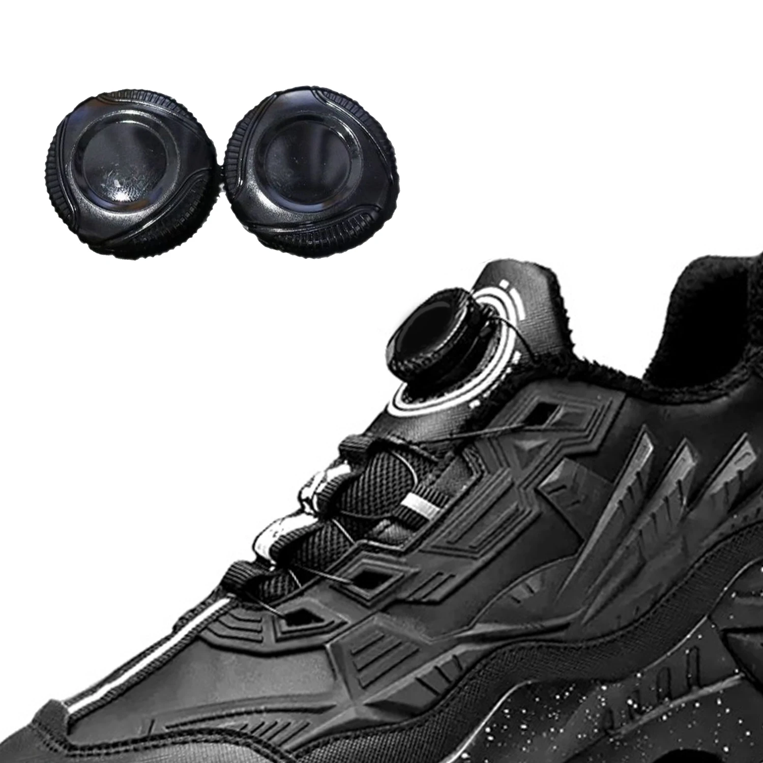 

1Pair Metal Wire Swivel Automatic Buckle Rope Sneaker ShoeLaces For Kids/Adult No Tie Shoe Laces Quick Lock Shoestrings Sneakers