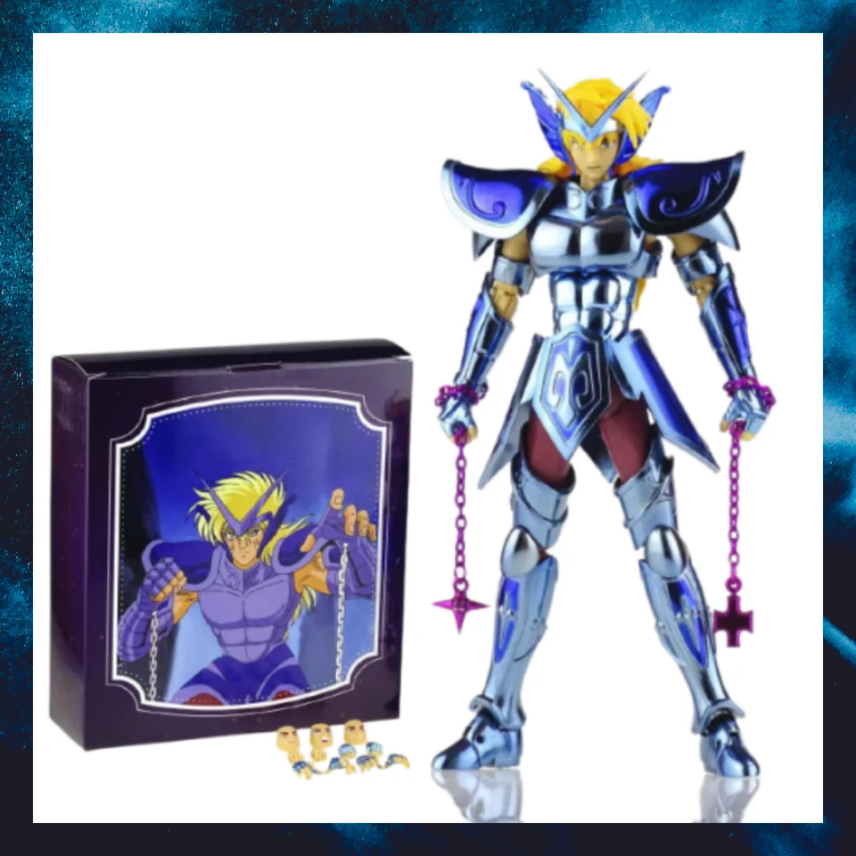 

In Stock CS Saint Seiya Myth Cloth Ex Andromeda Shun's Master Silver Cepheus Albiore Knights Of The Zodiac Action Figure Model