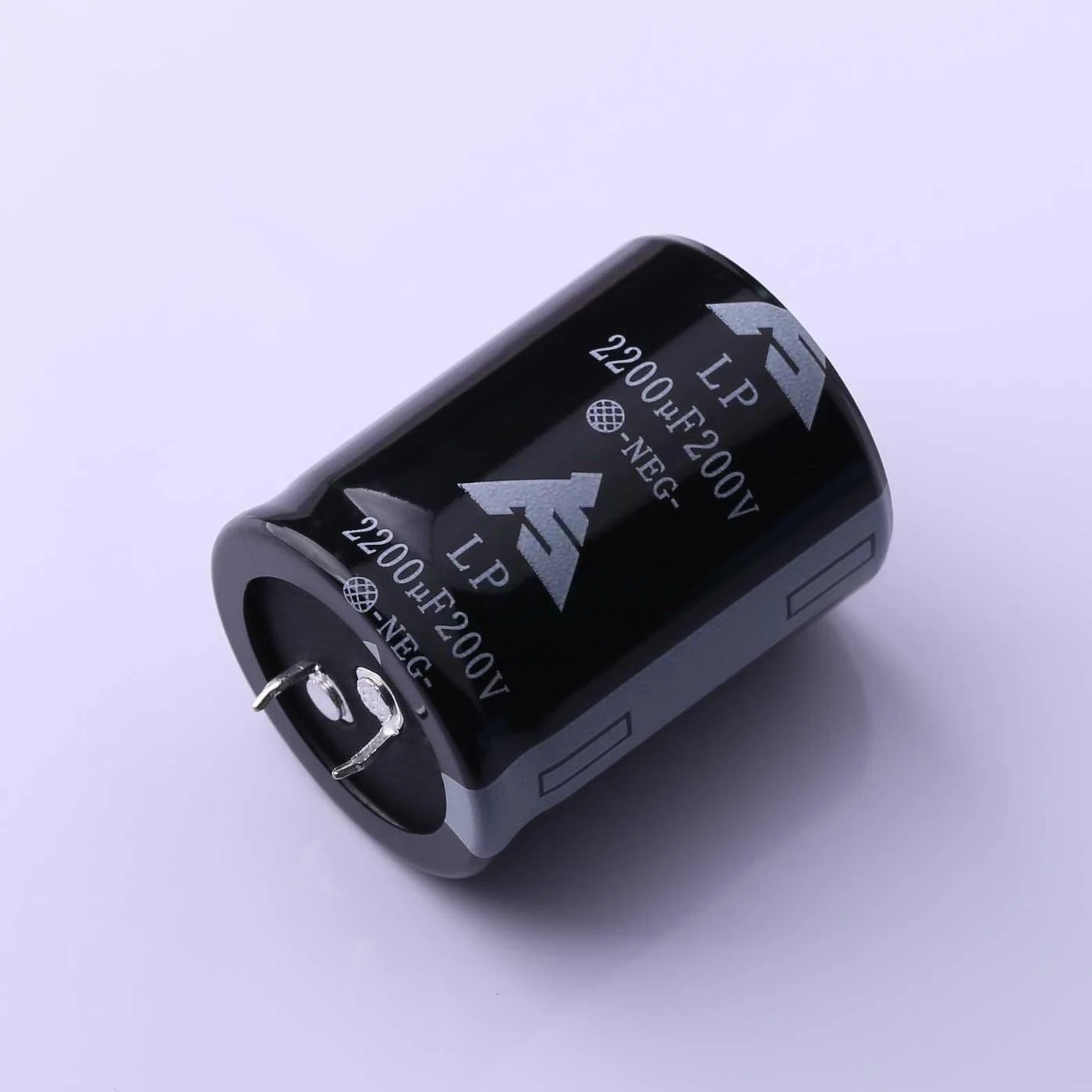 

Электролитический конденсатор рожкового типа LPL222M35045FVA (2200uF ± 20% 200V)