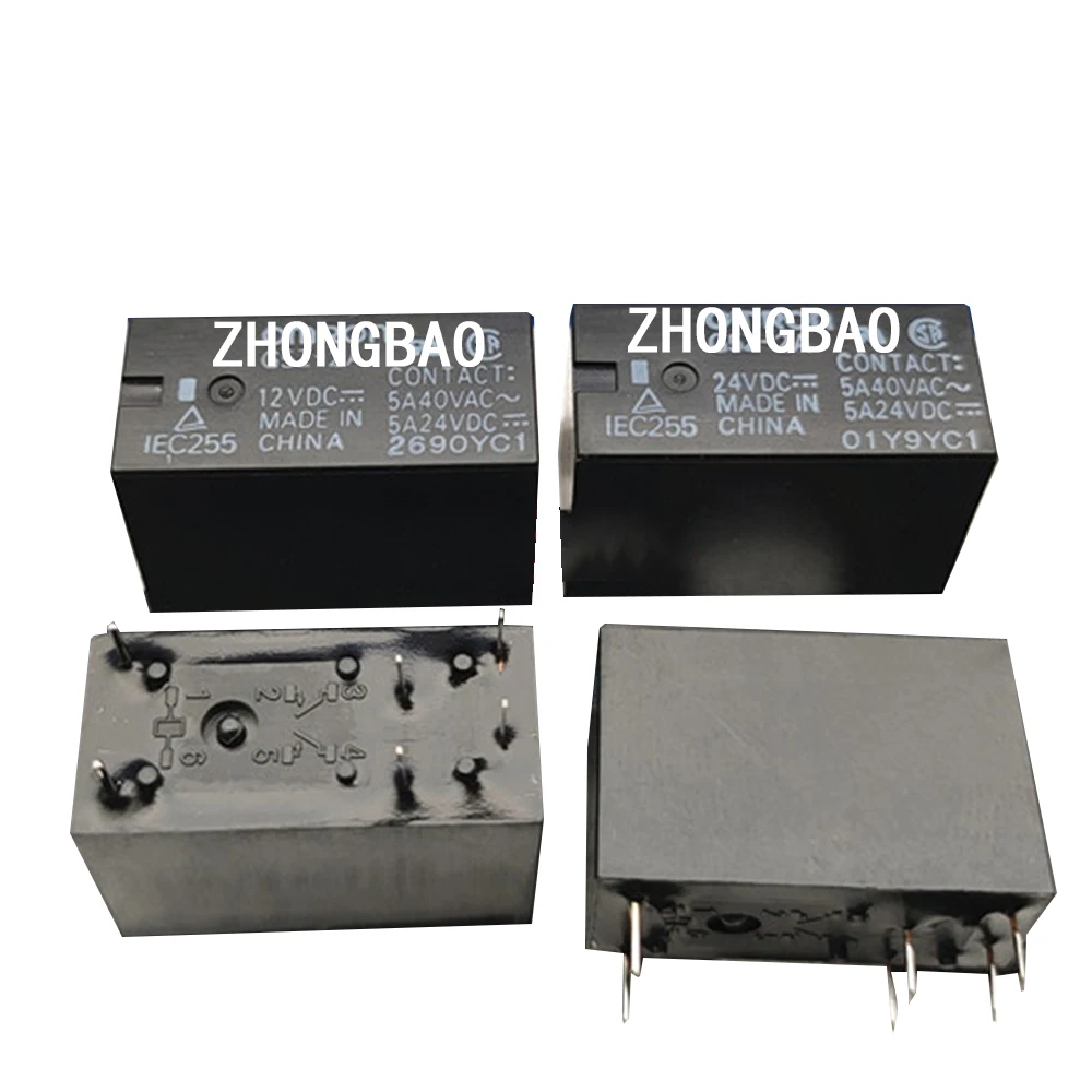 

Новое реле G5Z-2A 12VDC 24VDC 5A 6Pin DC12V 24V хорошее качество