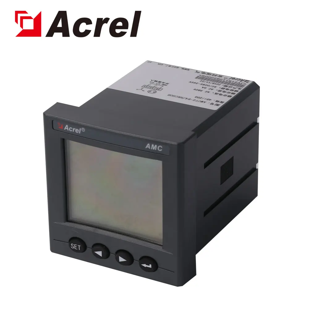 

Трехфазный многофункциональный цифровой измеритель мощности Acrel AMC72L-E4/KC с функцией связи RS485