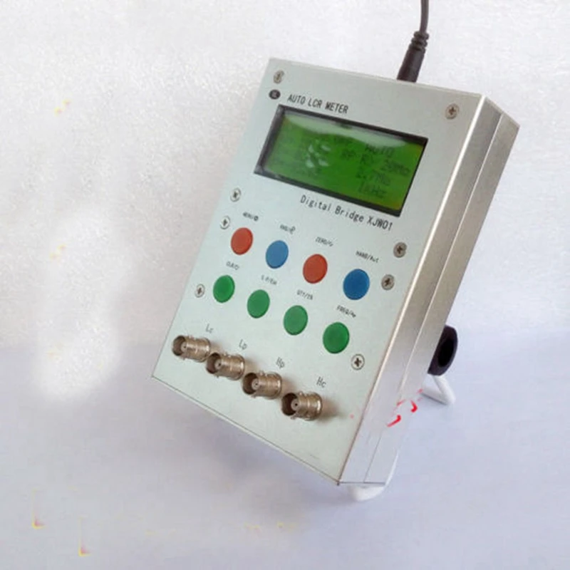 XJW01 цифровой мост 0.3% LCR тестер сопротивления индуктивности емкости ESR готовый