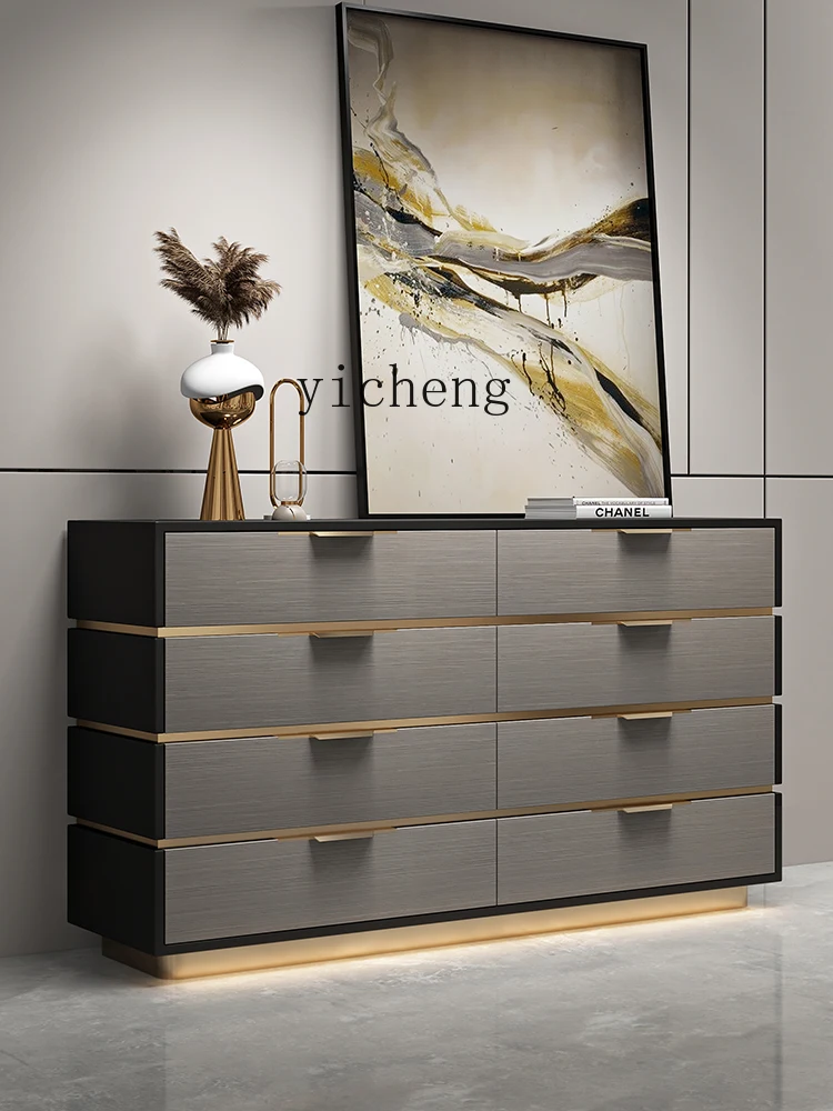 Минималистичный восьмиуровневый шкаф ZK роскошный шкафчик для хранения в спальне