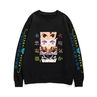 japanese anime jojos bizarre adventure pullover demon slayer kimetsu no yaiba print sweatshirt harajuku men women sweatshirts