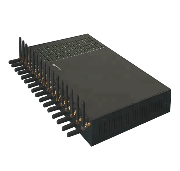 

China Skyline Goip 32-128 Voip Gsm Gateway 128 Sim Slots 32 Ports SMS Modem Simbox Sms Text Blaster GOIP GSM Gateway