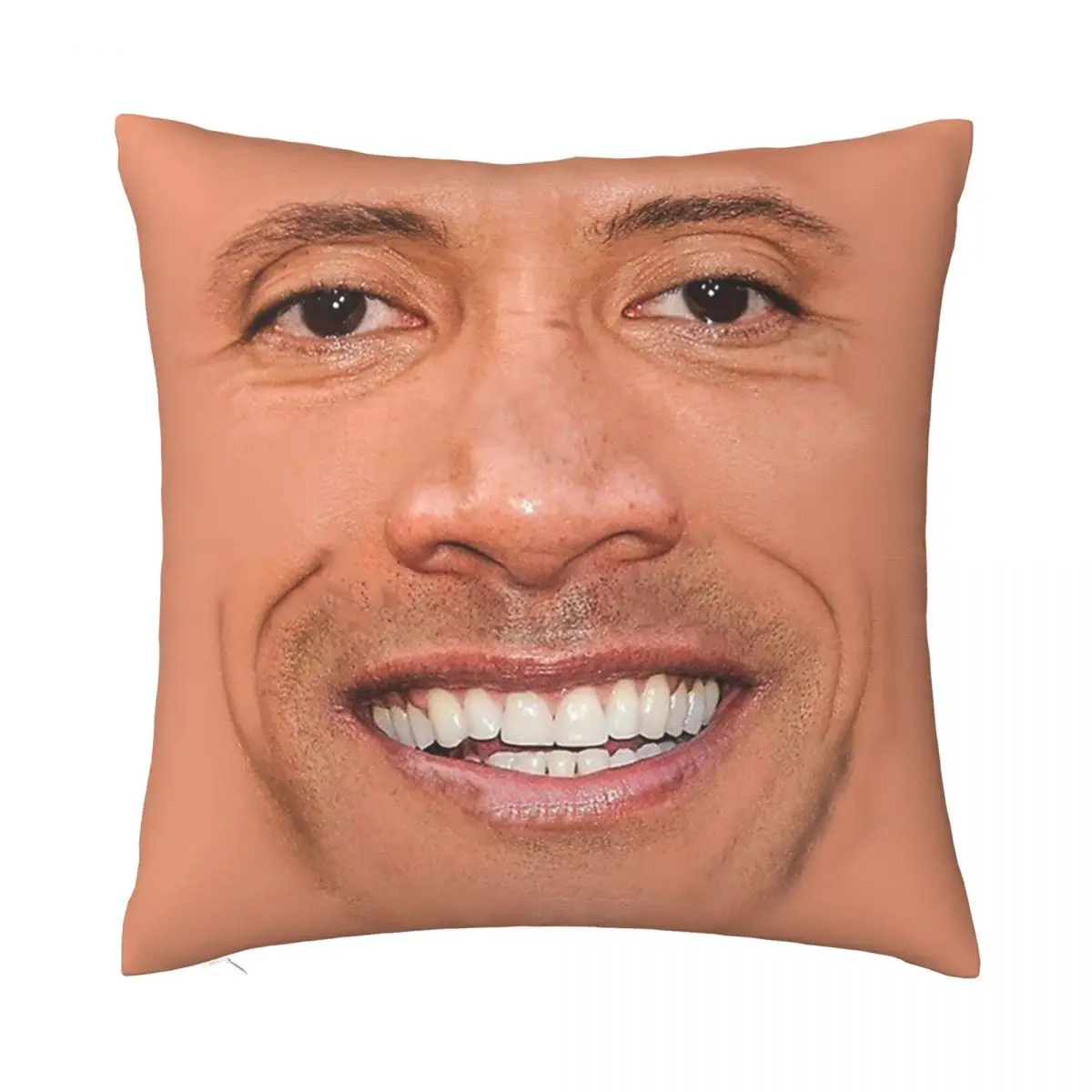 

The Rock Face Dwayne Cushion Cover For Sofa Home Decorative American Actor Johnson Throw Pillow Cover Polyester Pillowcase