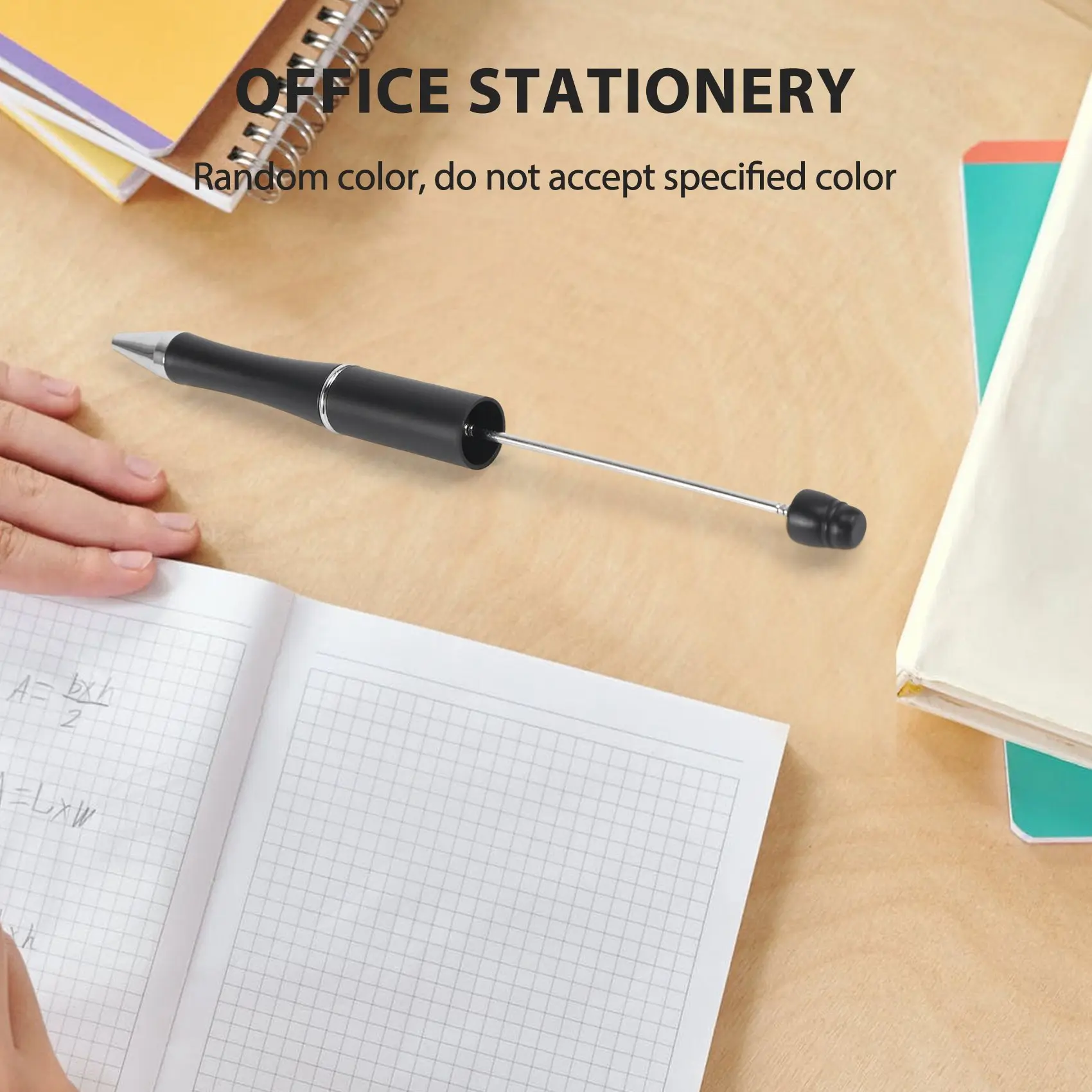 

10Pcs/Lot Plastic Beadable Pen Bead Pens Ballpoint Pen Gift Ball Pen Kidsparty Personalized Gift Wedding Gift for Guests