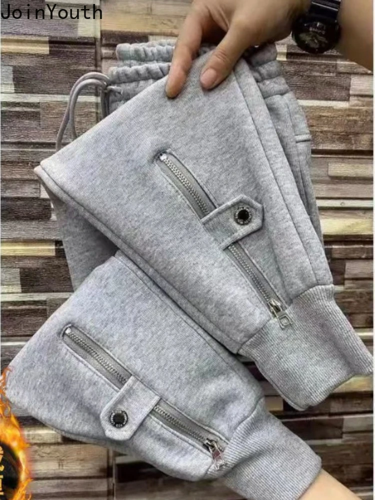 Толстые тренировочные штаны модные джоггеры Y2k для женщин уличная одежда