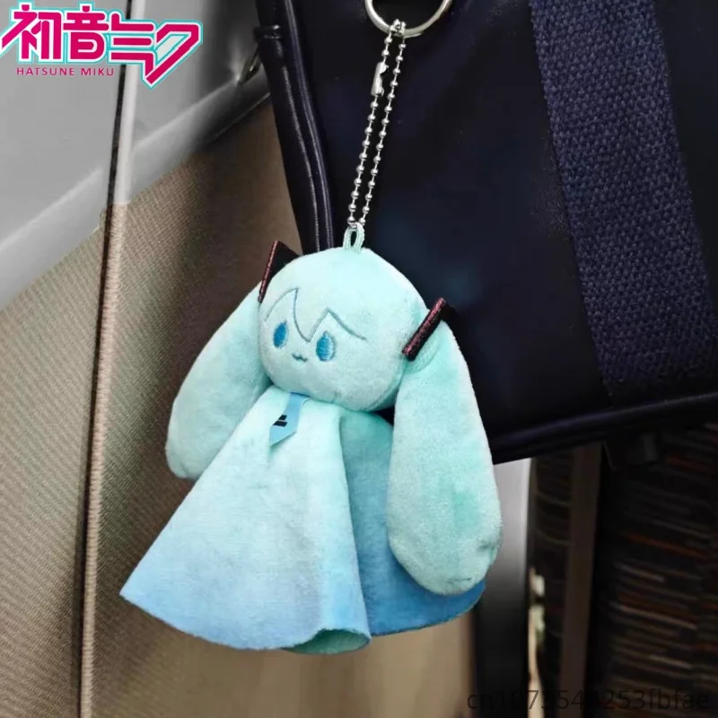 Фото Мягкая плюшевая подвеска Bilibili Hatsune Miku Teru Teru Bozu, серия Chuqing Yuyin, украшение для сумки, коллекционные аниме-игрушки №1