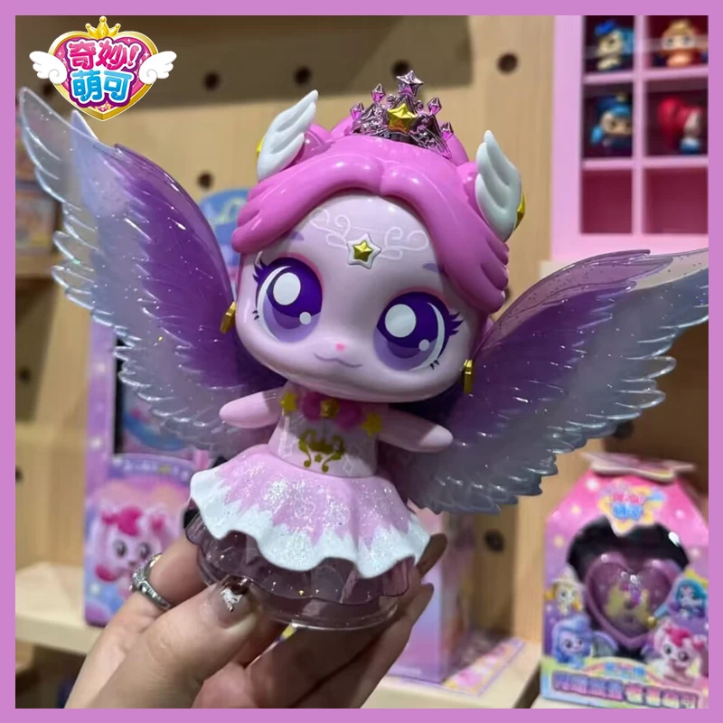 Фото Фигурки аниме Catch Teenieping Kawaii, сверкающий метеор, сезон 6, 2025, новая милая кукла Авроры, серия, милая игра, домашний рождественский подарок №2