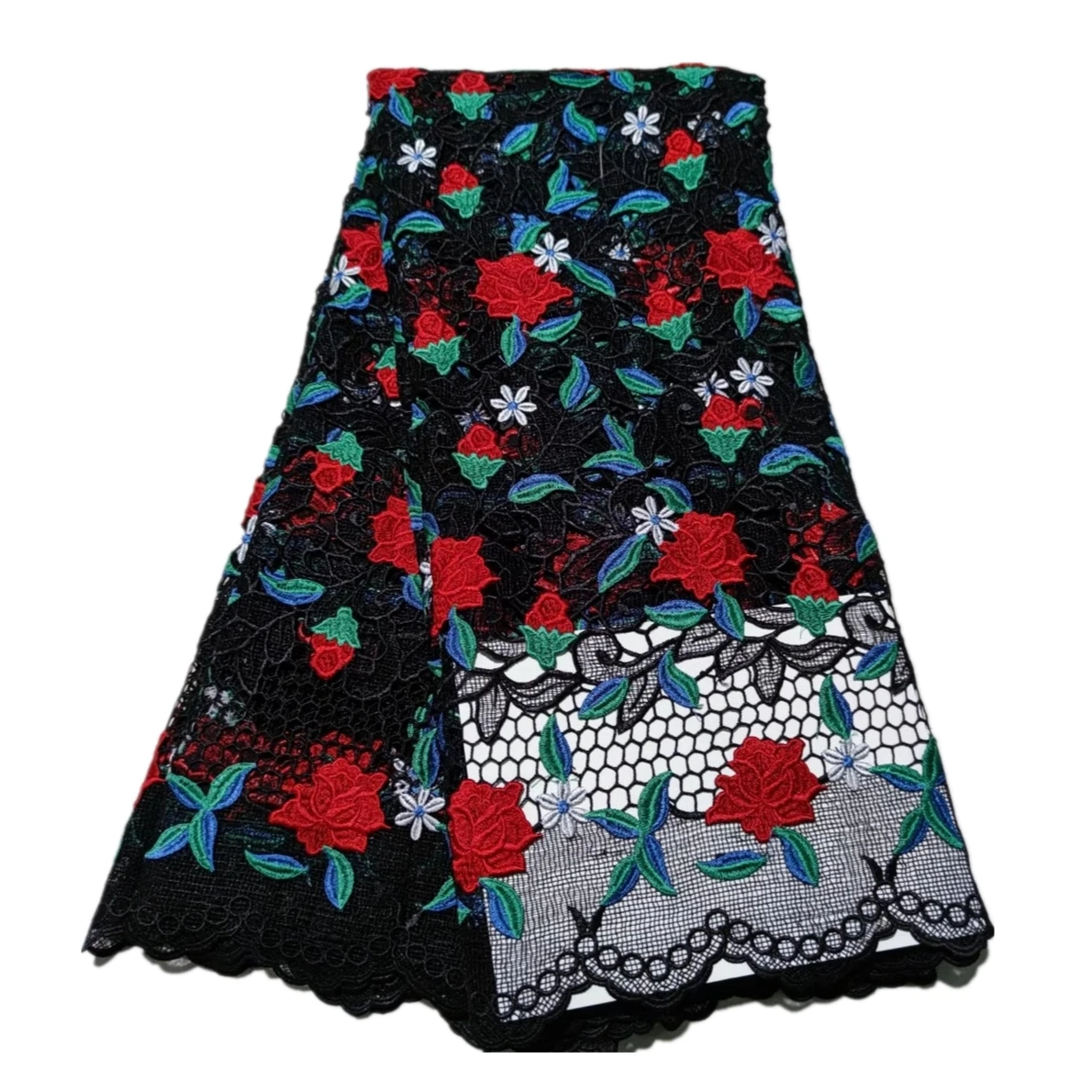 

Красивая нигерийская гипюровая кружевная ткань для свадебной фотосессии, для африканских женщин, высокое качество, SYLG22