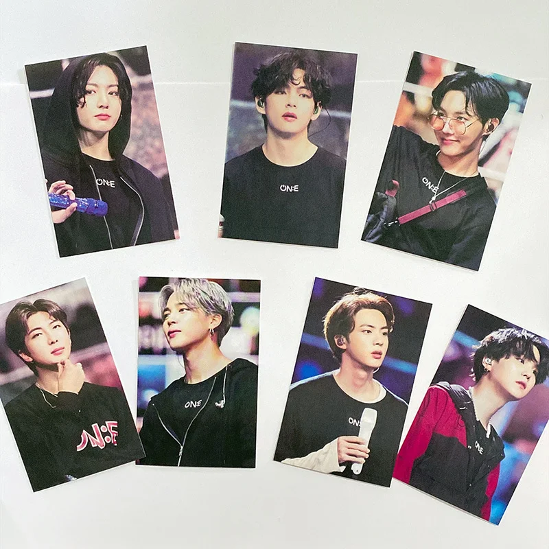 

KPOP bangtan boys new album "MAP OF THE SOUL ONE" concept photo High quality LOMO photo card Polaroid photo card Gifts RM SUGA V