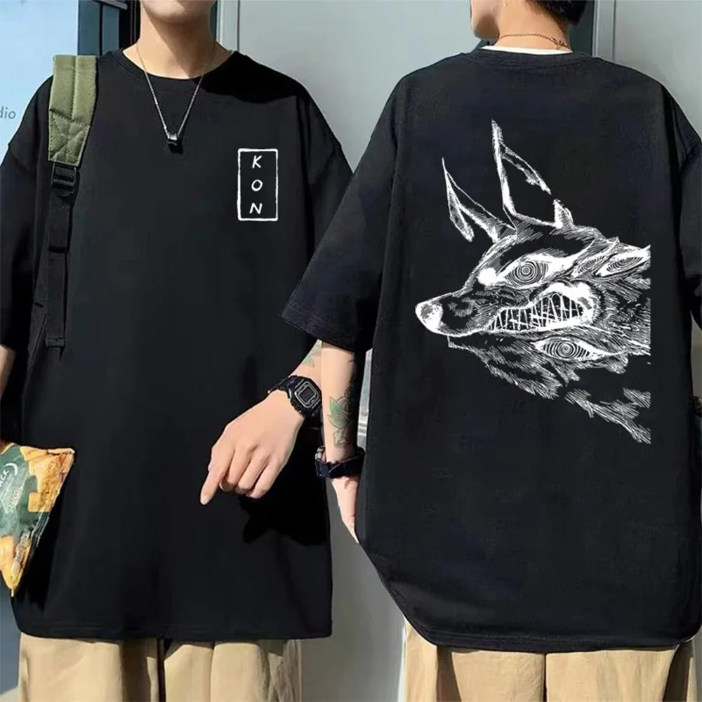 Рубашка аниме Benzo Sawabot для мужчин и женщин уличная футболка из 100% хлопка с