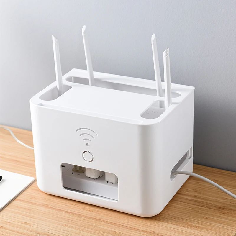 

Wi-Fi коробка для маршрутизатора, коробка для хранения, беспроводная штепсельная плата, кронштейн гнезда кабель, домашний декор, органайзер для хранения, контейнер для хранения провода Box