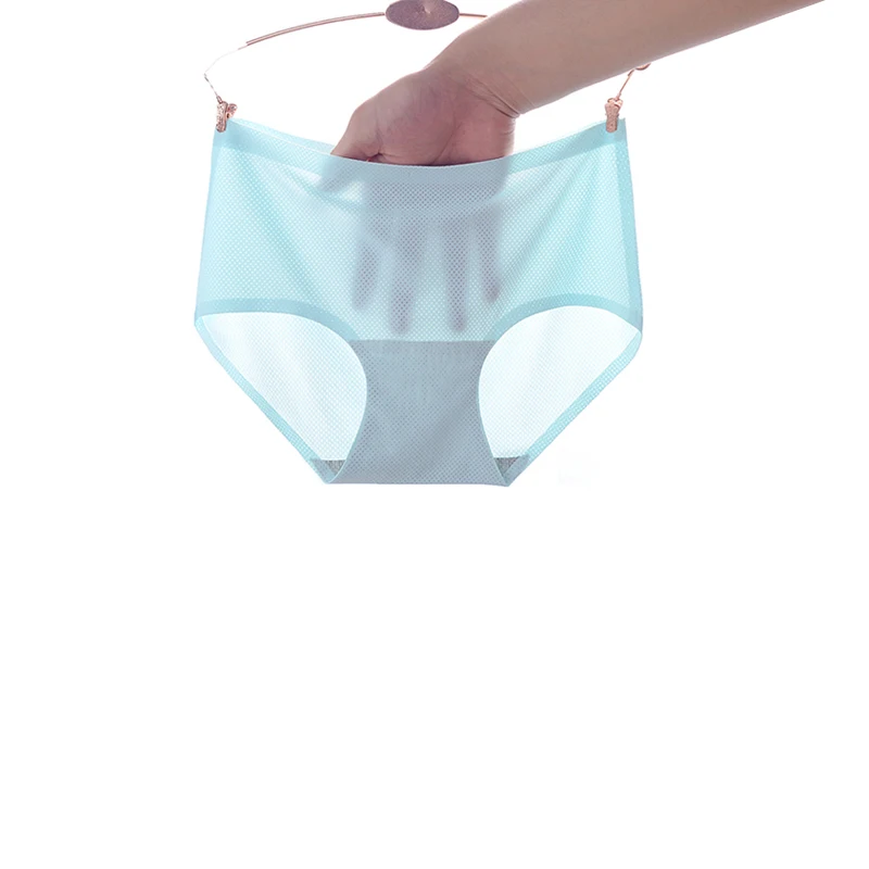 

Сексуальные женские трусики, бесшовные однотонные трусики кавайной девушки, сетчатые дышащие трусики с вырезами, удобное чувственное женское нижнее белье