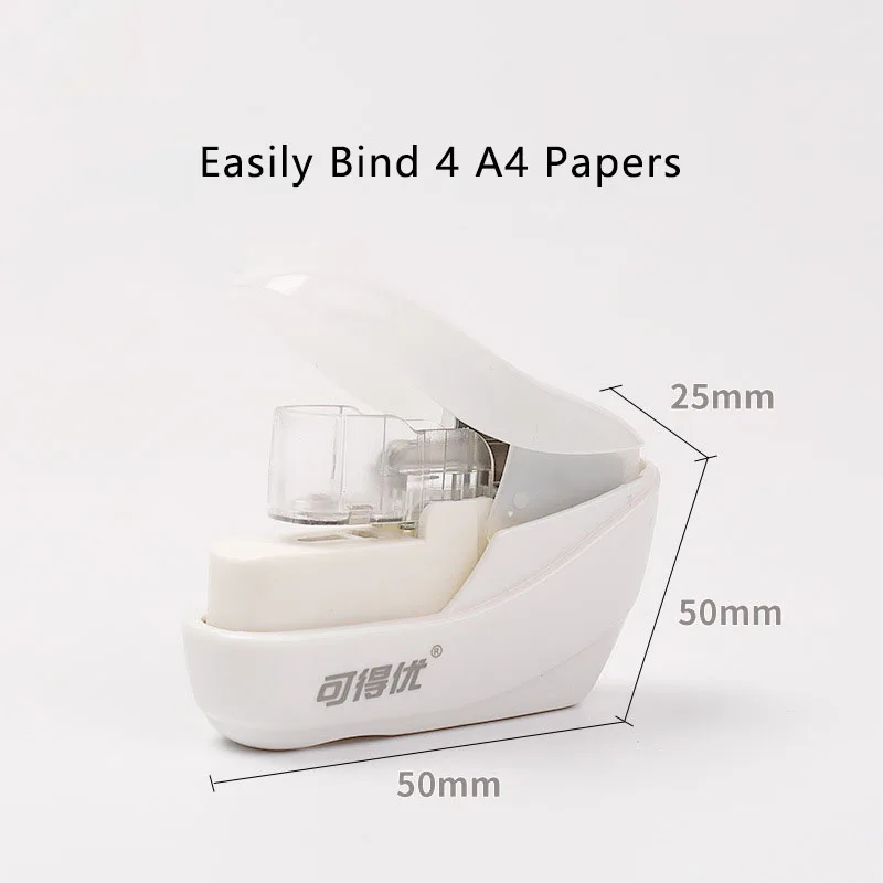 

Мини пластиковый безстеплер для склеивания документов