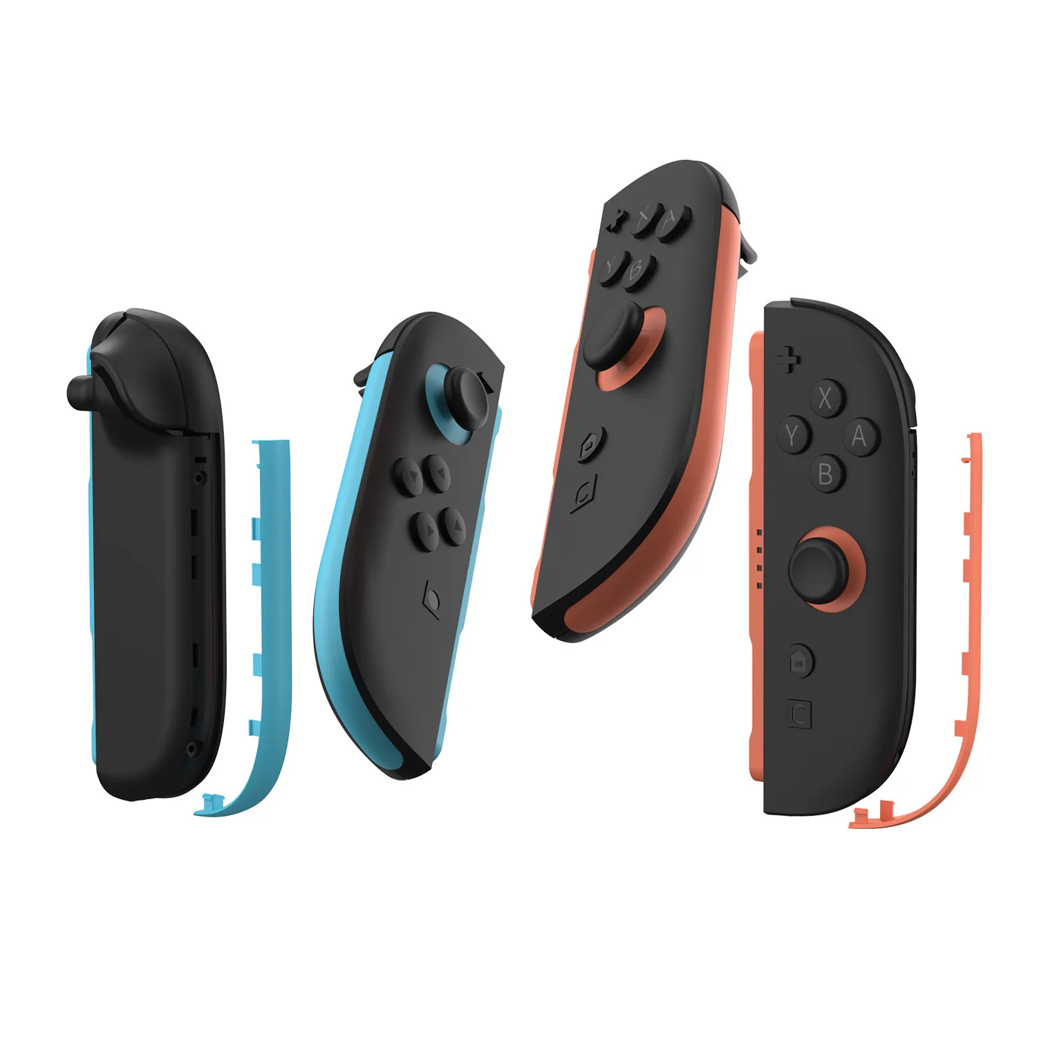 Фото Декоративные полоски для контроллера Nintendo Switch 2 Joy/con, легко выдающиеся левые и правые ручки для игровых аксессуаров Switch2 №5