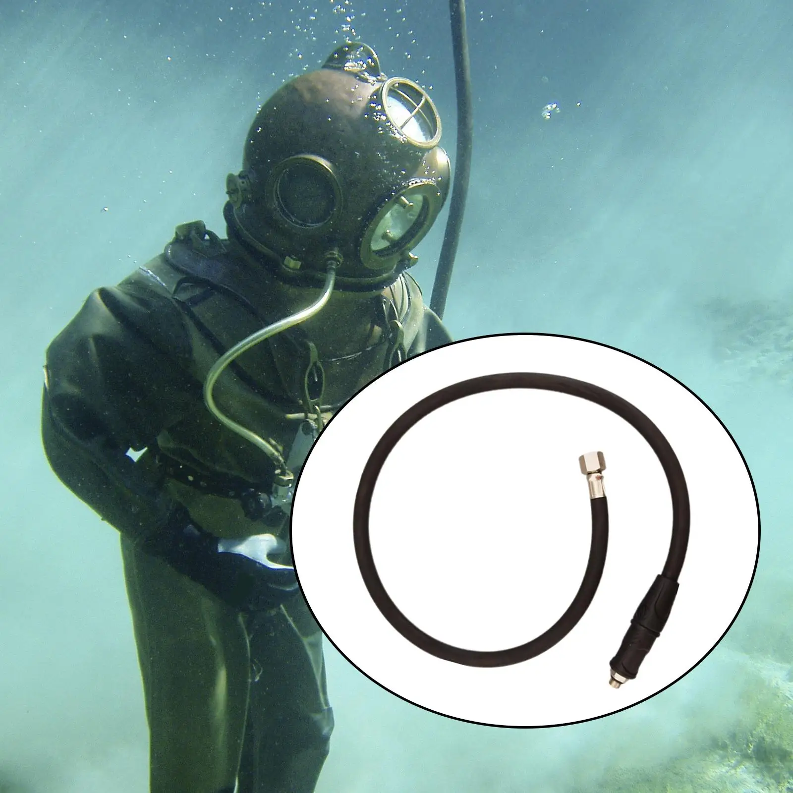 

Scuba Diving Medium Pressure Hose Diving Regulator Accessories for Underwater