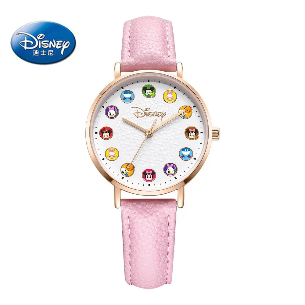 2022 часы для учеников начальной школы с Микки-Маусом женские кварцевые милой