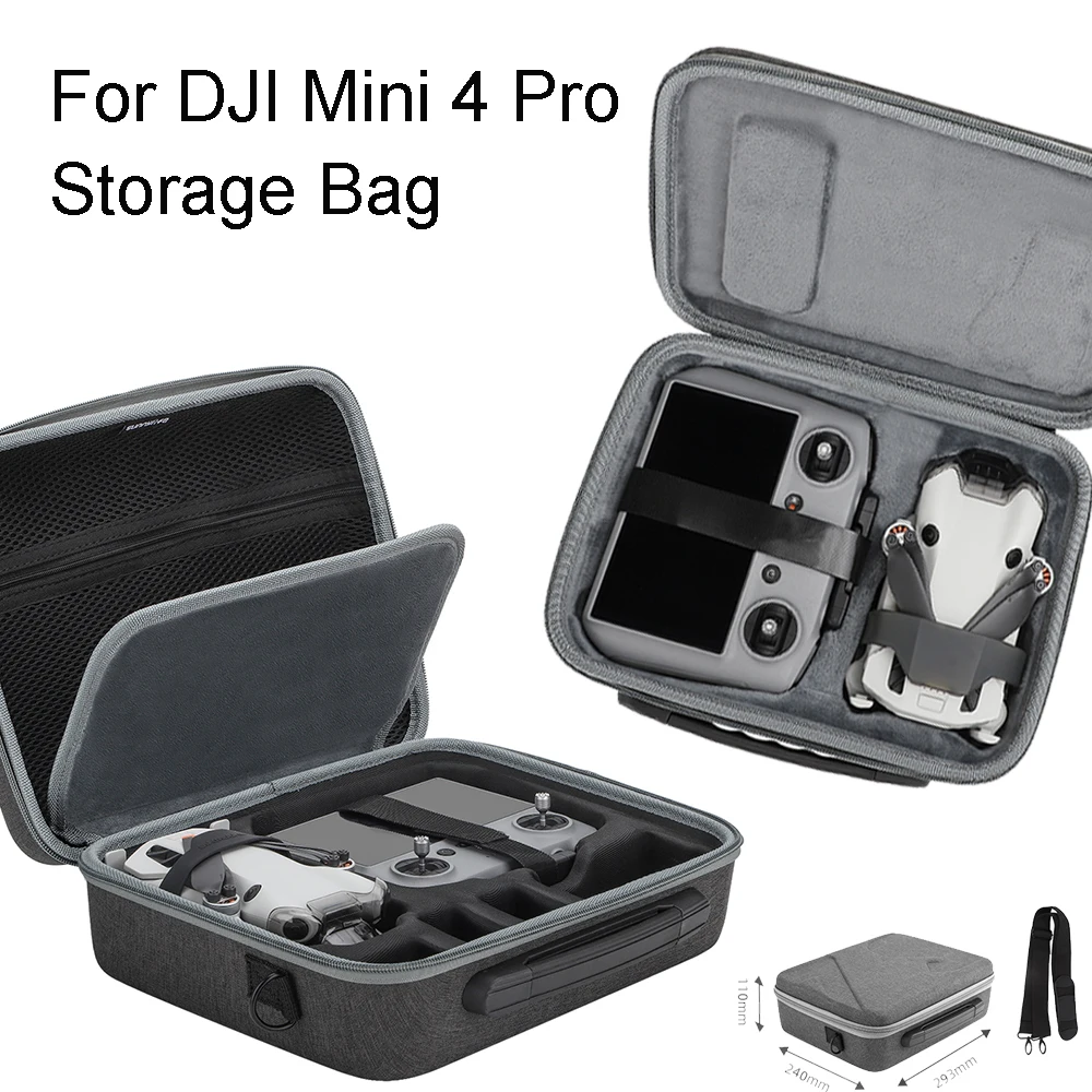 Чехол для хранения DJI Mini 4 Pro защита от падения аксессуар Креста Внешняя RC 2/RC N2