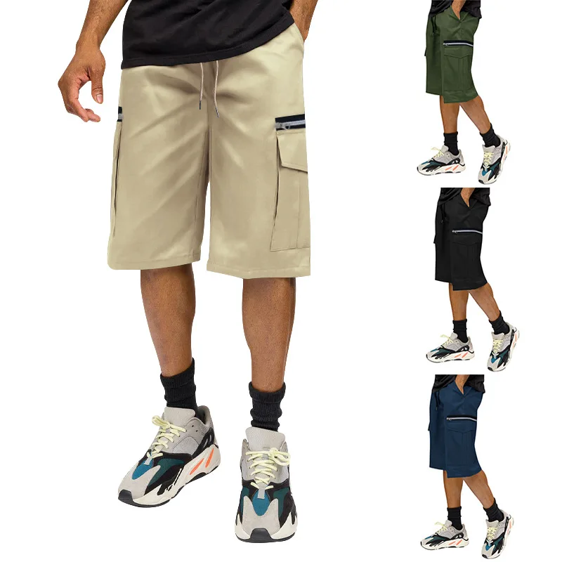 

Summer New Men's Workwear Five-point Pants Loose Large Size Multi-bag Exercise Casual Men's Clothes Shorts