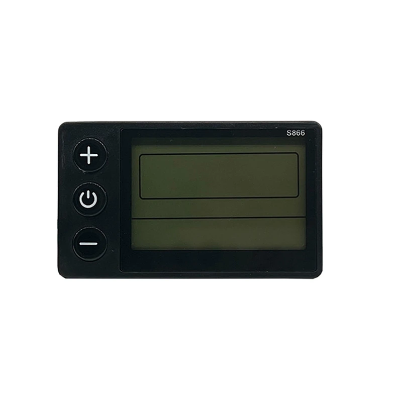 

Electric Bicycle Display 24V/36V/48V SM Connector LCD Display S866 Controller Panel Dashboard For Electric Bicycle Ebike
