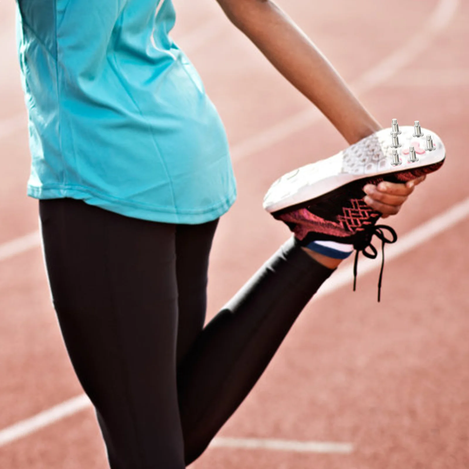 16 шт. гвозди для легкой атлетики золотые кроссовки сменные шипы обуви женские