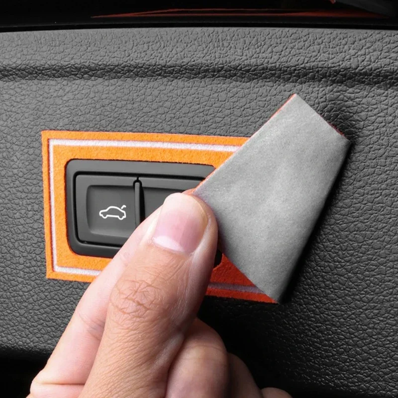 Замшевые авто роскошные электрические наклейки на дверь грузовика кнопки ворот