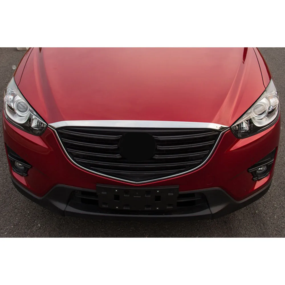 Для Mazda CX-5 CX5 2012 2013 2014 2015 2016 Автомобильная хромированная панель из АБС-пластика