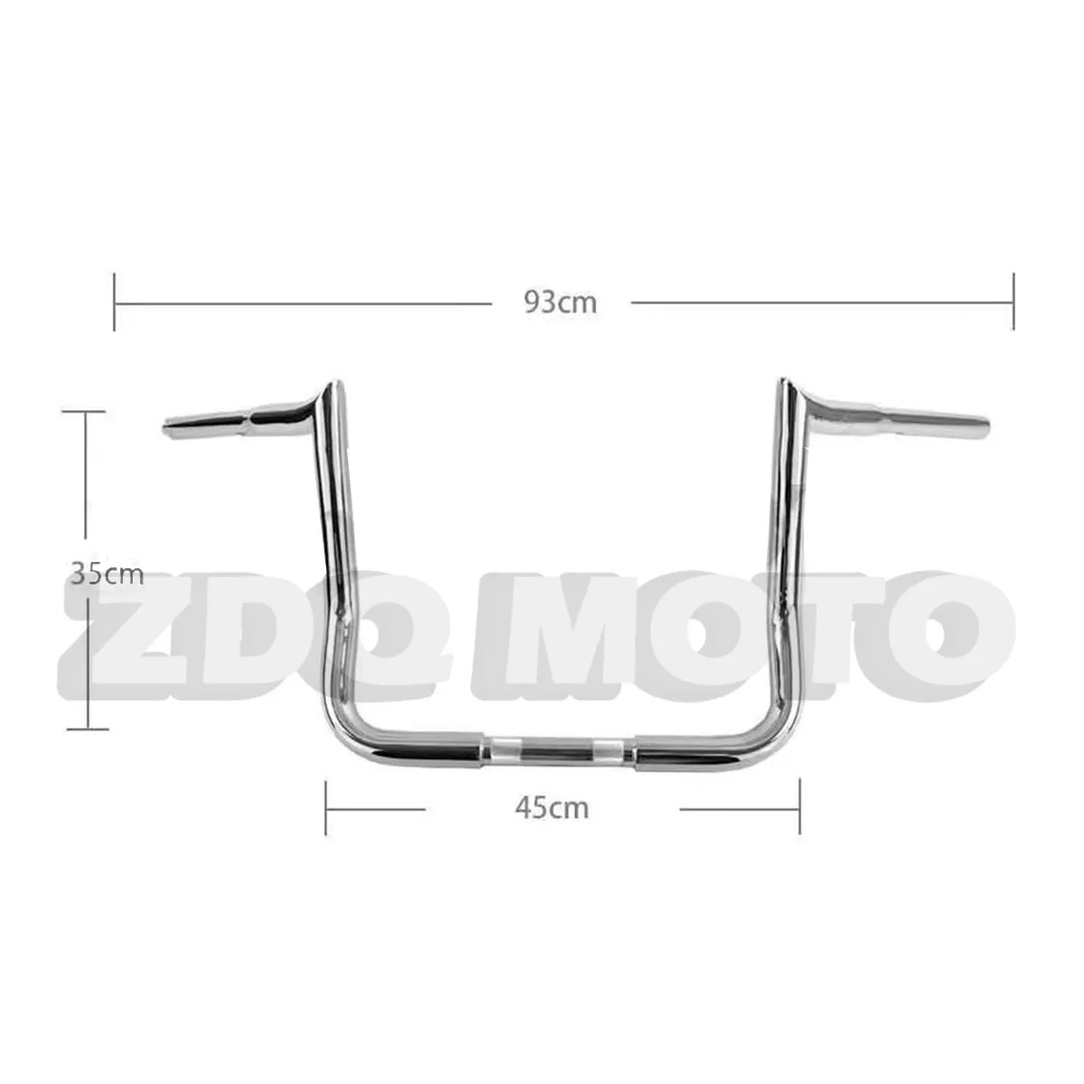 ZDQ мотоциклетный руль с рогами и риносорогом для Harley CVO TriGlide Street скользящий Electra