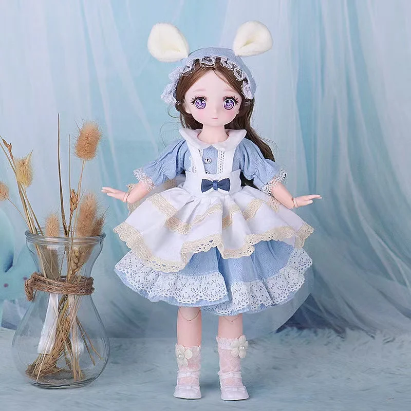 Кукла шарнирная для девочек 30 см с одеждой