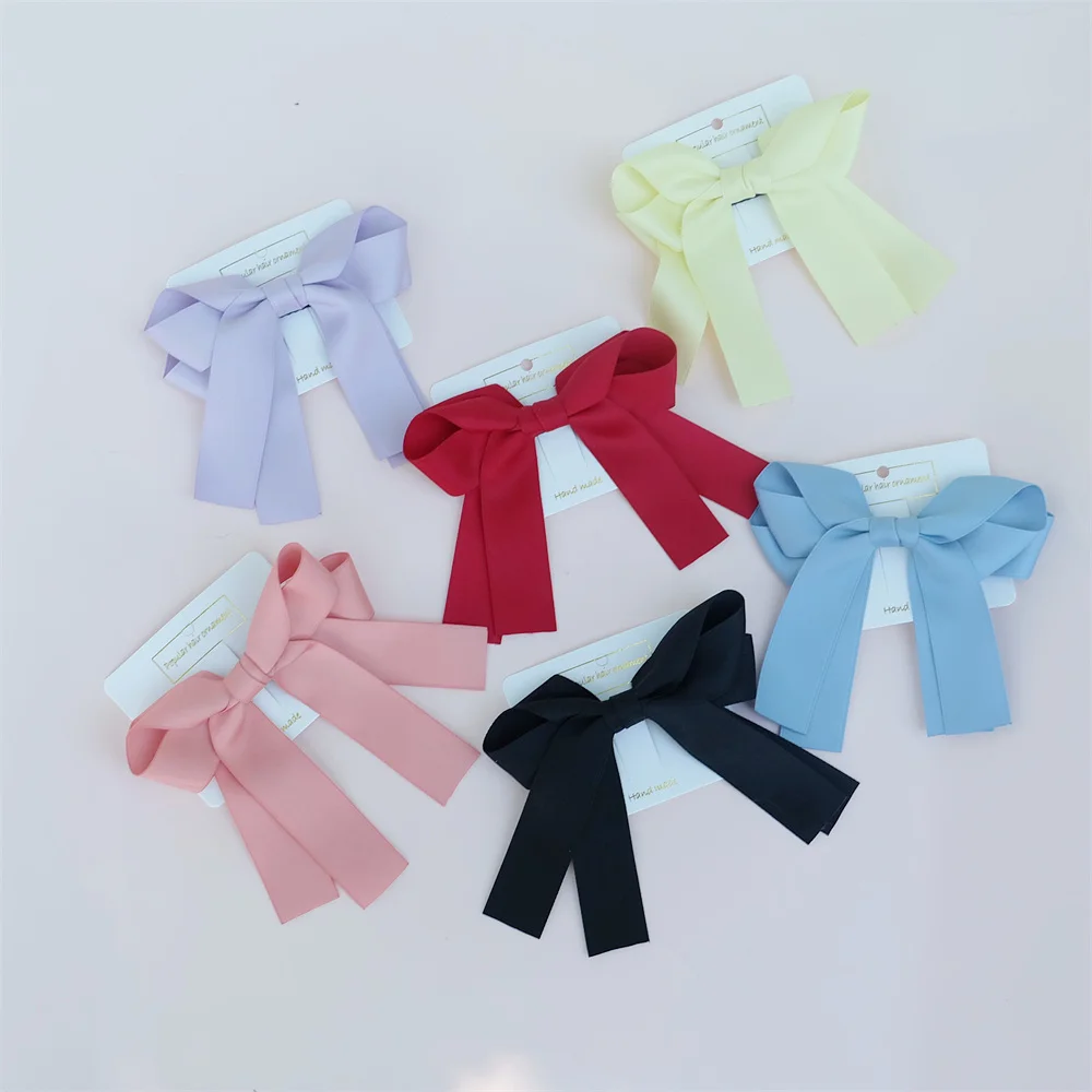 

Big Size Ribbon Bow Hairpin For Women Fashion Hairgrips Cute Hair Clips Trendy Barrettes Girls Hair Accessoires Ladies заколки