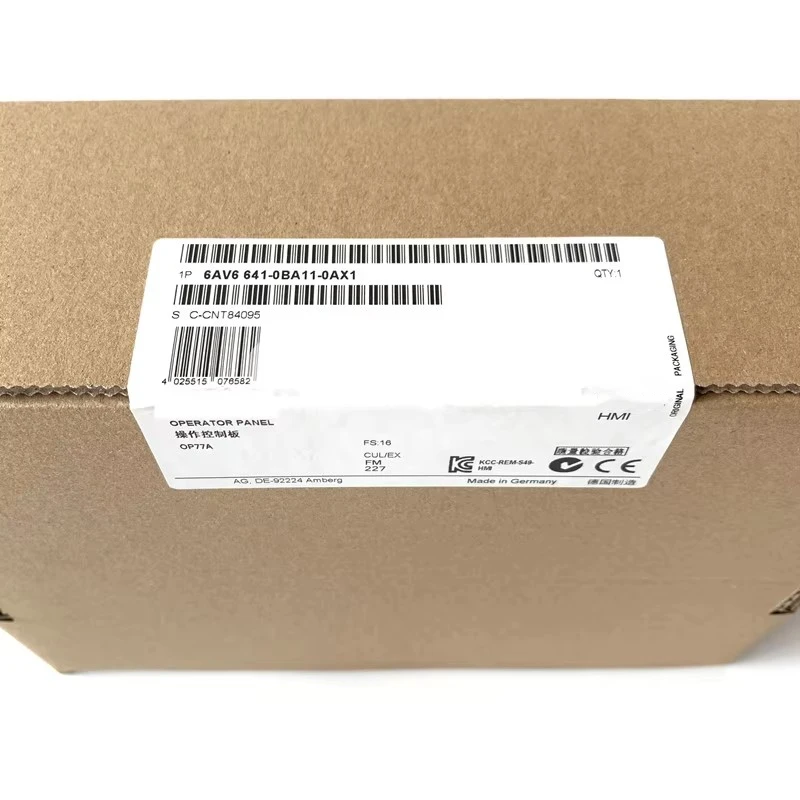Панель оператора OP 77A HMI 6AV6641-0BA11-0AX1 6AV6 641-0BA11-0AX1 Совершенно новый оригинальный