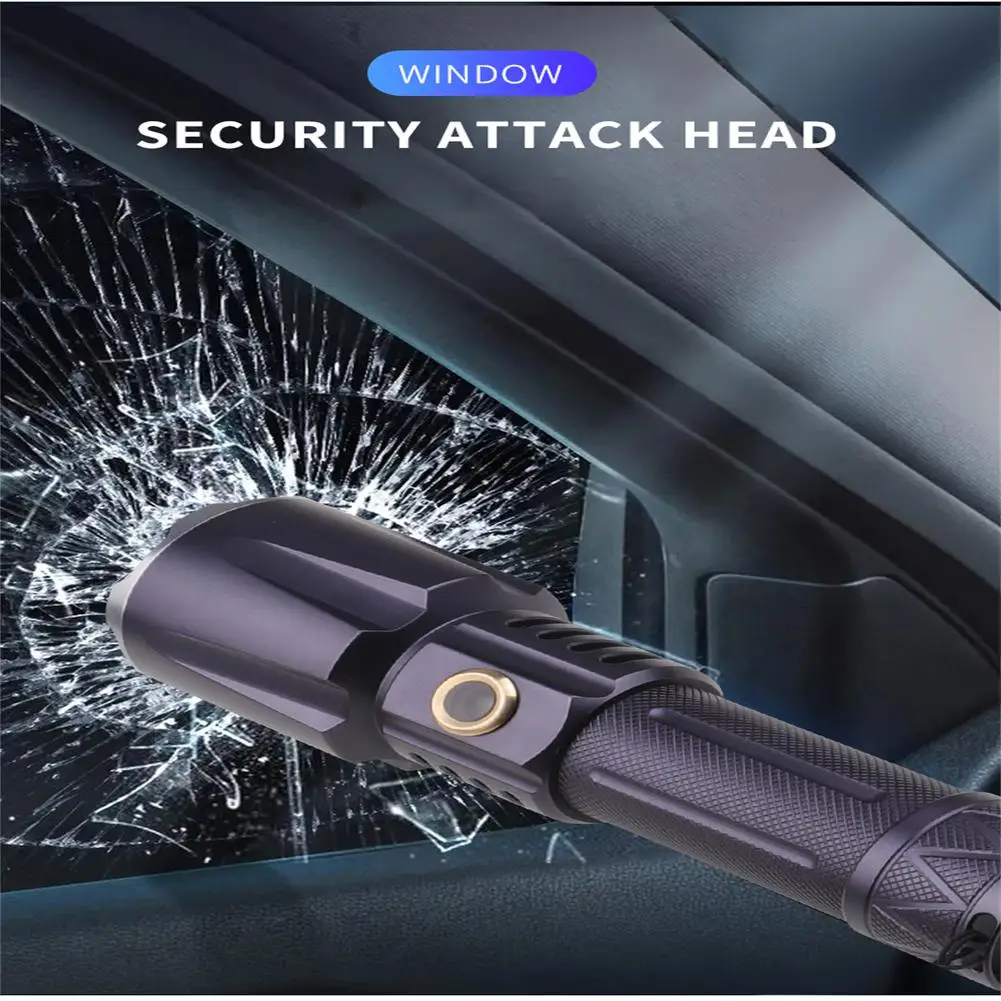 

Светодиодный фонарик дальнего радиуса действия 30 Вт, белый свет, перезаряжаемый Type-c, телескопический зум 1500 м, уличный фонарь с сильсветильник том