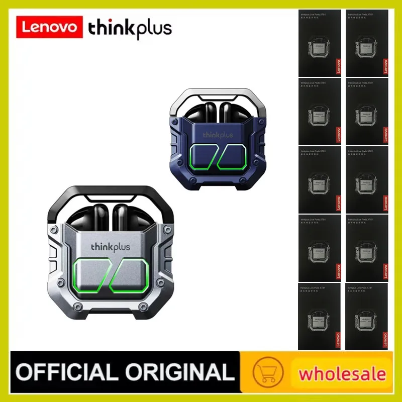 

Bluetooth-наушники Lenovo XT81 Беспроводные с низкой задержкой, 5 шт./10 шт.