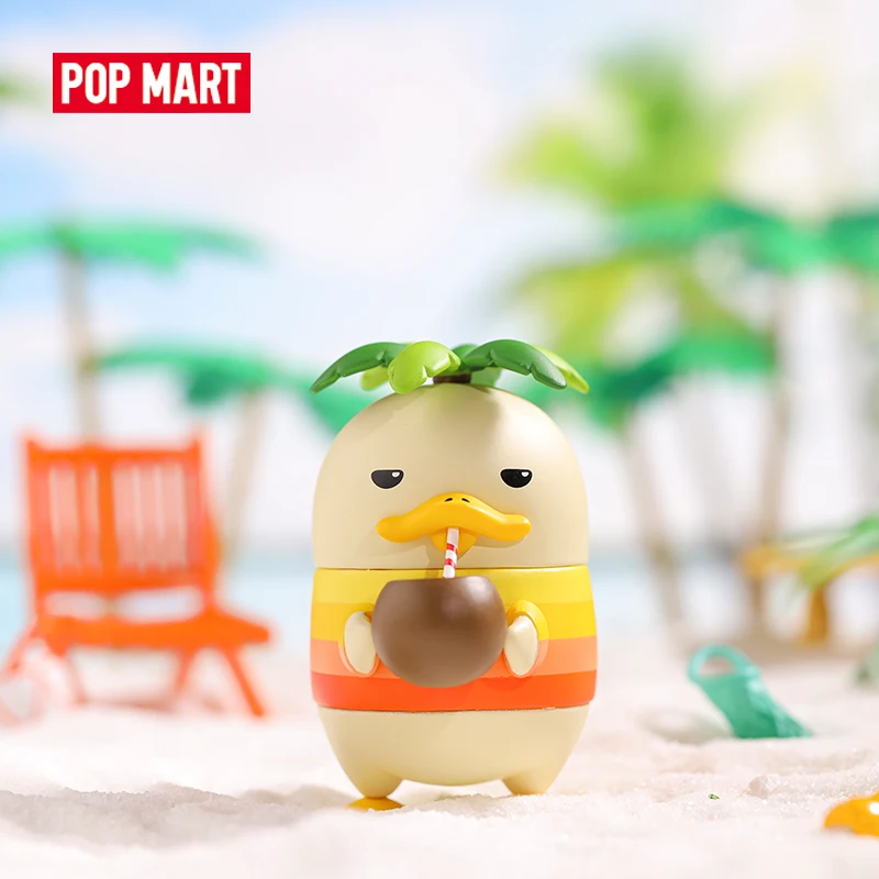 

POP MART Duckoo тропический остров серии глухая коробка Коллекционная экшн кавайная аниме игрушка фигурки подарок на день рождения созвездия