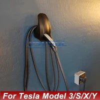 best sale for tesla model 3 s x y charger holder car charging cable organizer accessories wall mount connector bracket