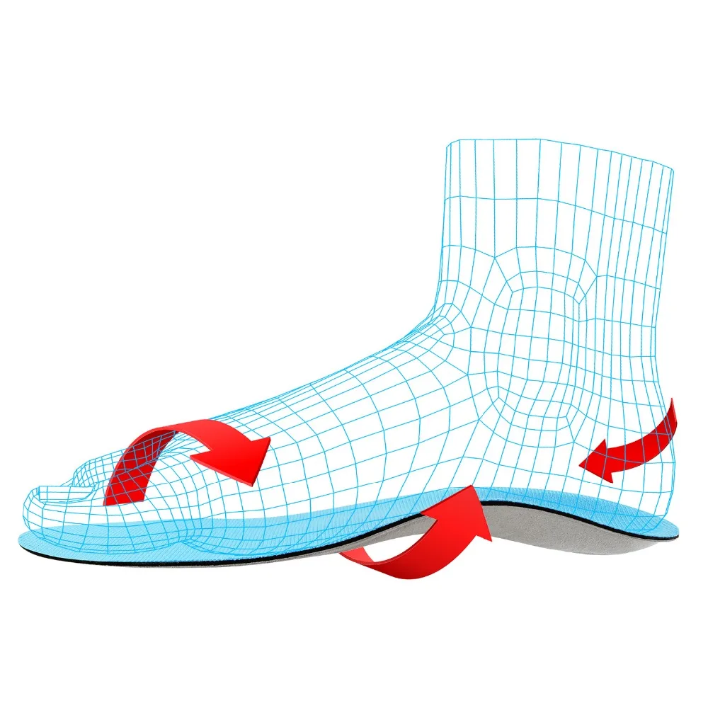 PCSsole ultra thin Flat Feet orthotic insoles arch support orthopedic inserts Plantar Fasciitis Feet Pain,Pronation 102