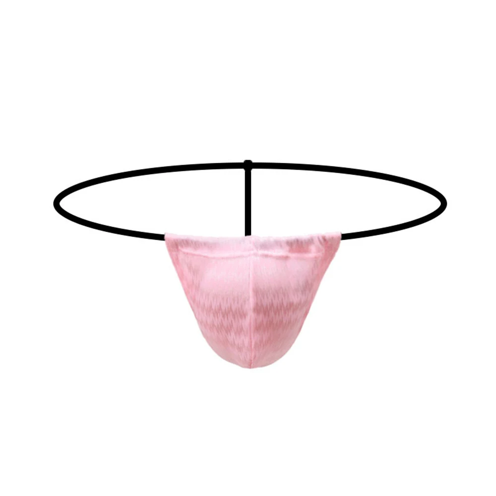 

Fashion Hot Sale Brand New Men Underpants Underwear Lace Pouch Plus Size Sexy Soft Strap T-Back Thong Bikini