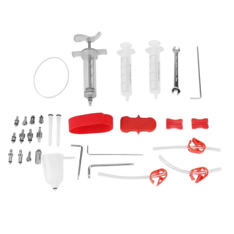 

Bike Universal Hydraulic Disc Brake Bleed Kit Tool For SHIMANO MAGURA AVID SRAM FORMULA HAYES NUTT ZOOM