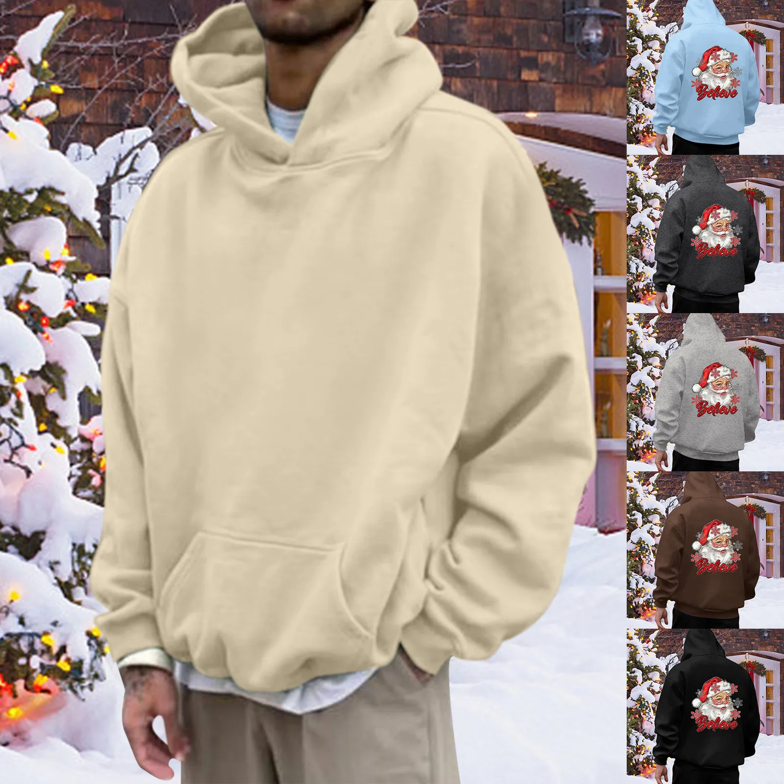 

Мужская Спортивная толстовка с длинным рукавом, с принтом на спине