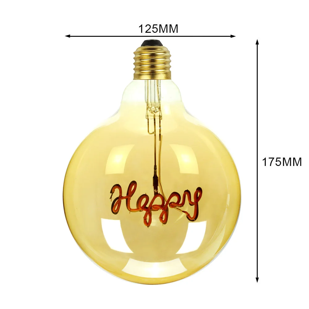 

TIANFAN светодиодная лампочка Эдисон винтажная 4 Вт