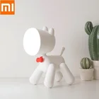 Светодиодный светильник Xiaomi для чтения с изображением милой собаки, прикроватная лампа с USB-разъемом, ночник для детской спальни с изголовьем кровати, подарок
